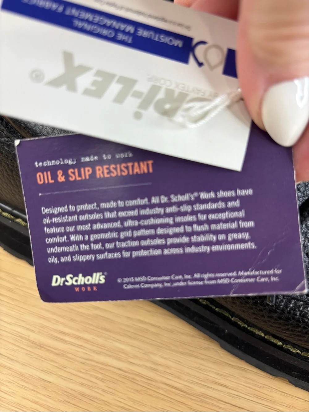 Dr. Scholls designed specifically